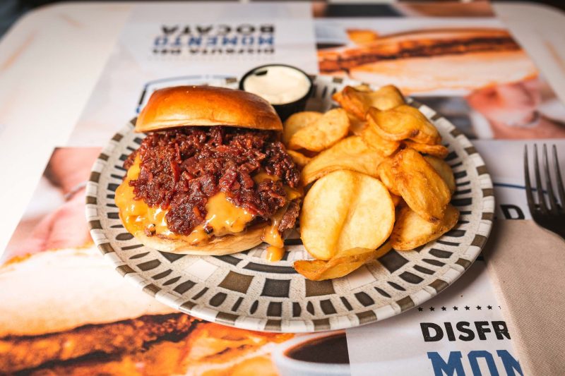 Hamburguesa Bacon Jam